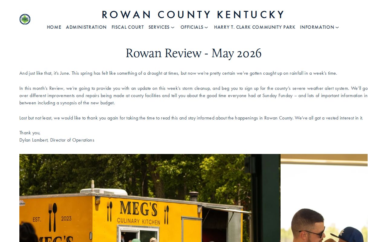 Rowan County arrest and jail budget report for May 2026