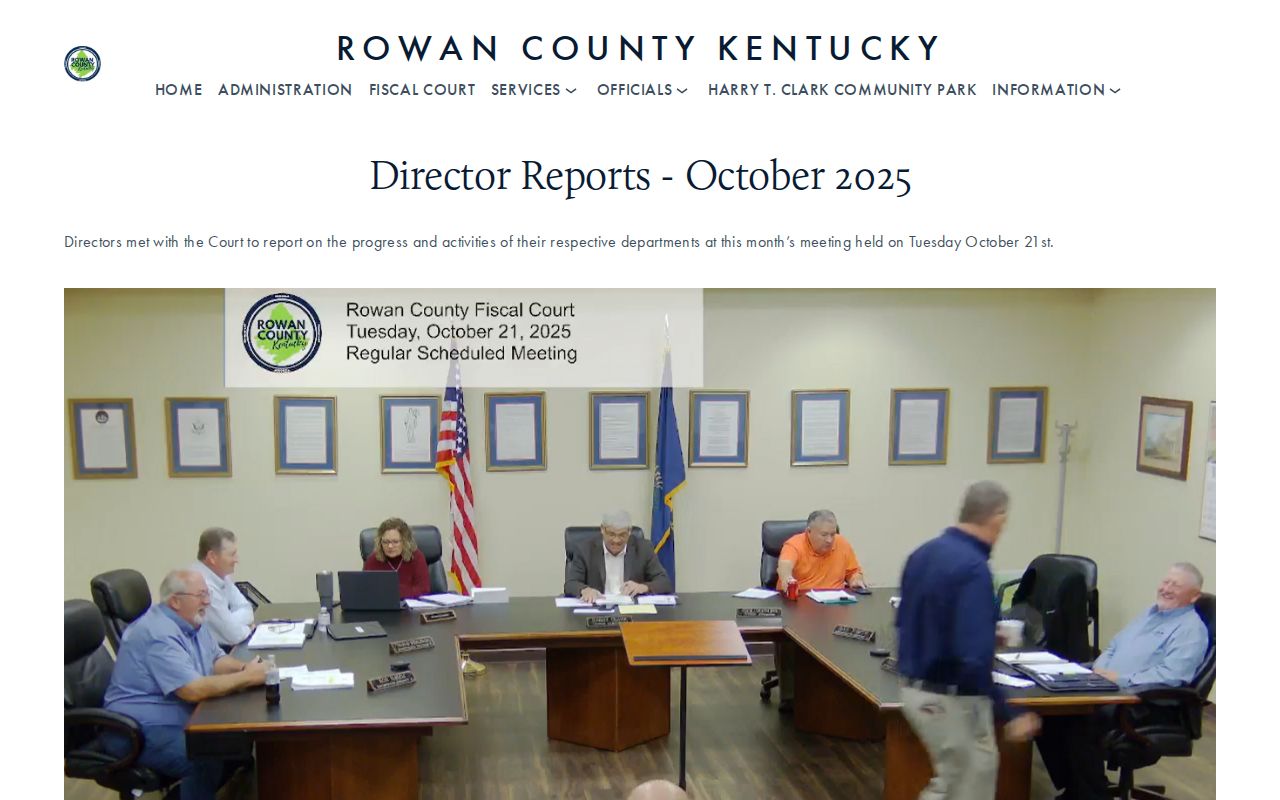 Rowan County arrest booking population report from October 2025