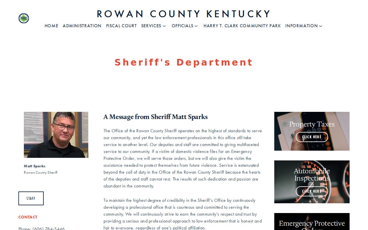 Rowan County sheriff's office